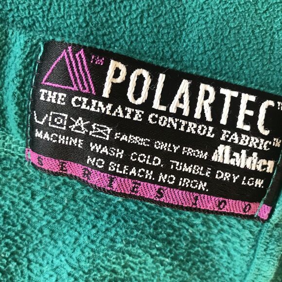 Vintage REI Polartec Fleece Shirt Jacket XL Button Up 80s 90s Retro USA Polartec - Picture 4 of 10